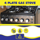MCK 4 Plate Gas Burner & Oven