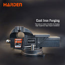 8"/36.5kg Heavy Duty Table Vice - Harden - 600613