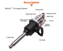 1" Air Impact Wrench - Harden - 682032