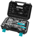44PCS 1/4" & 1/2" SOCKET SET