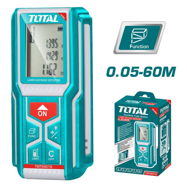 Total laser store distance detector