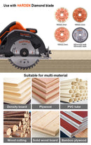 1500W Electric Circular Saw - 751522