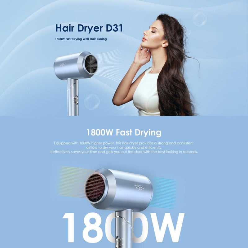 Itel Hair Dryer IHD-31 1800W fast drying