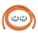 LPG hose pipe with clamps