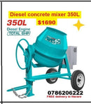 TOTAL Diesel concrete mixer 350L - TCM350-3