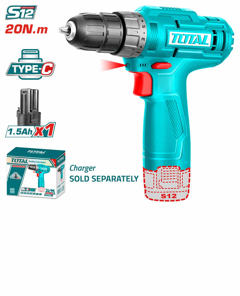 Li-ion Cordless Drill 12V