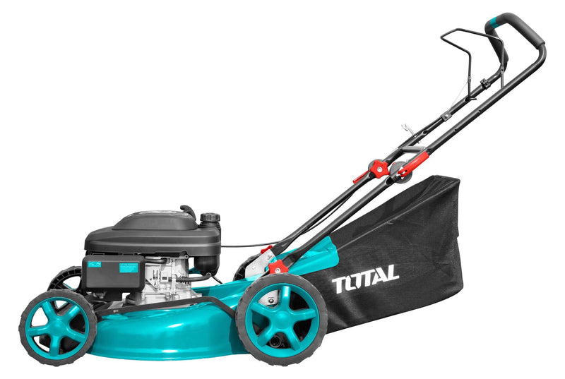 TOTAL Gasoline lawn mower hand push 196cc / 4.8hp / 51cm