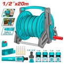TOTAL Hose reel set 20m x 1/2" - THHR20124