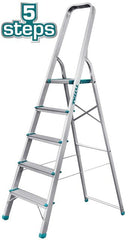 TOTAL ALUMINIUM LADDER 5 STEPS