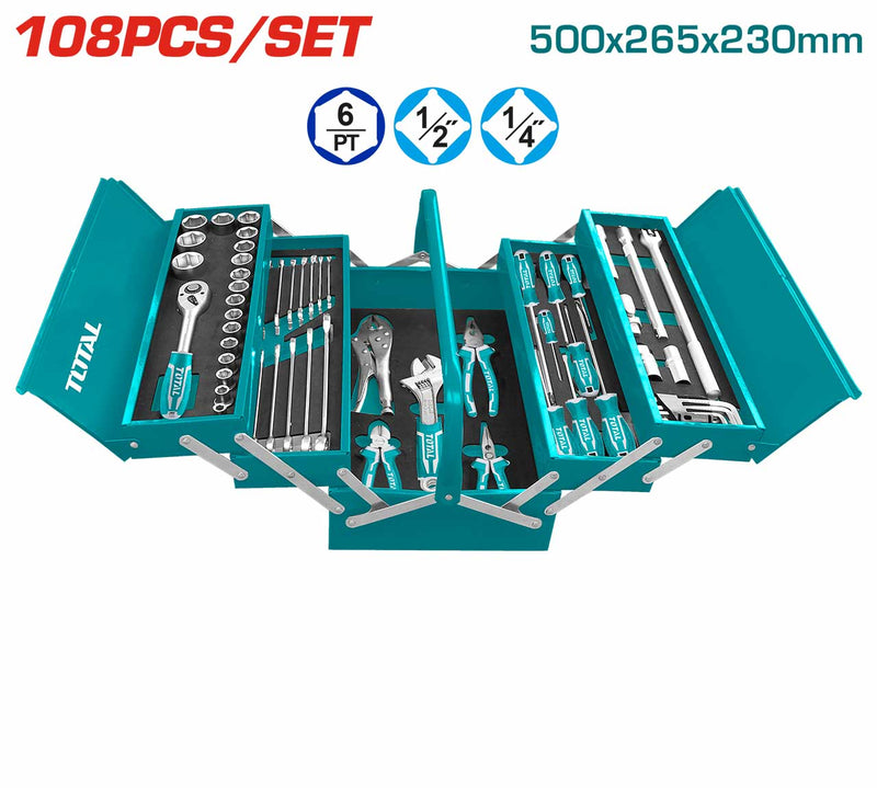 108 Pcs Tool Chest Set