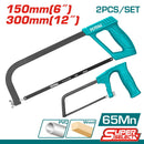 TOTAL Hacksaw frame kit 2pcs