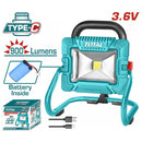 TOTAL Lithium-ion portable lamp 3.6V ( Rechargeable)