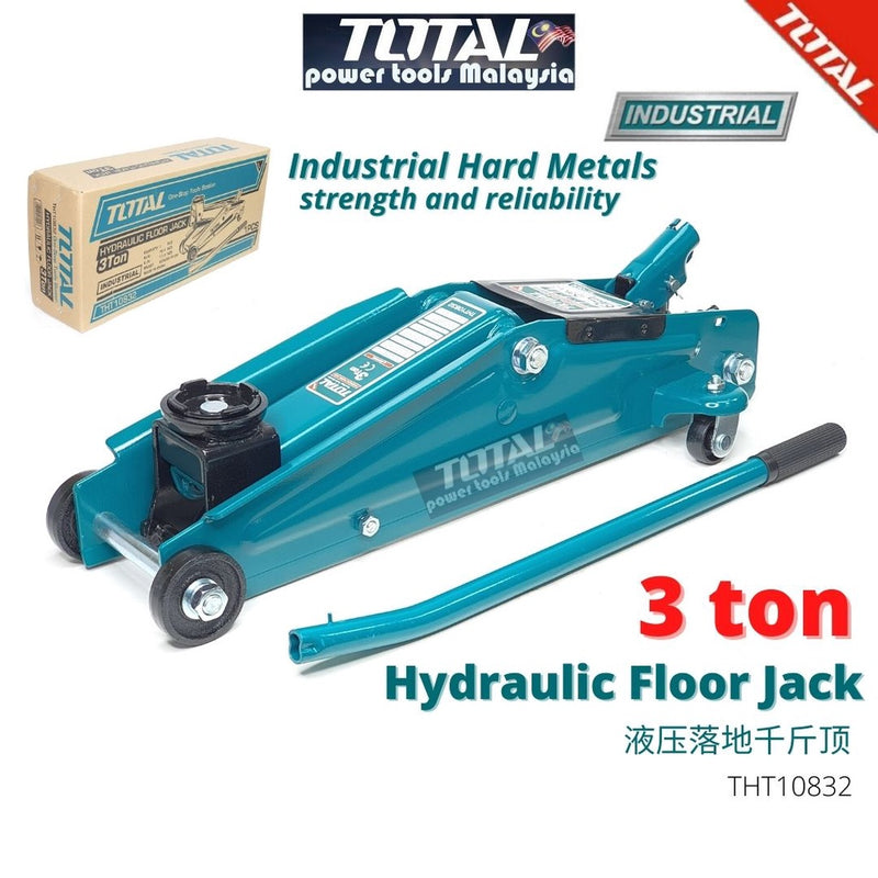 HYDRAULIC FLOOR JACK 3T - THT10832