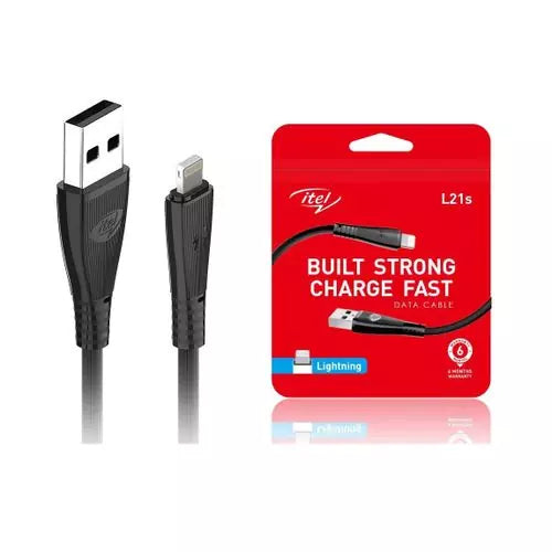 itel ICD-L21S 2.1A Durable Lightning Charging Cable