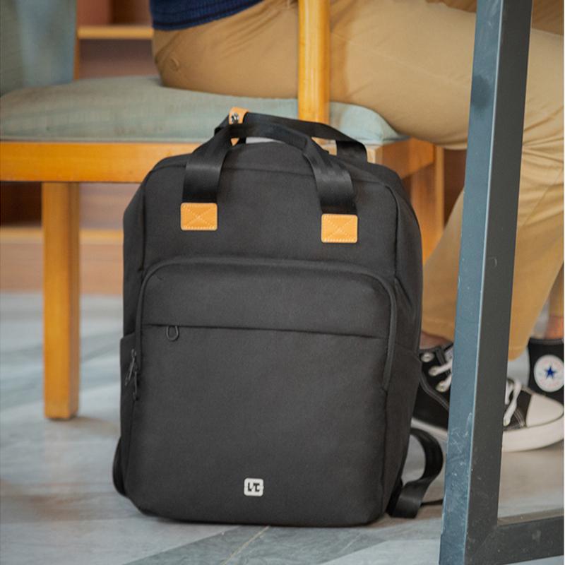 Backpack Casual Style Portable Laptop Backpack 15.6 inch Black