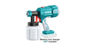 Lithium-Ion spray gun