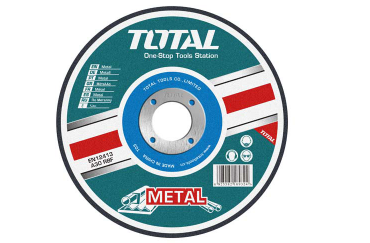 Abrasive metal grinding disc