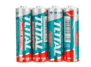 TOTAL ALKALINE BATTERIES 1.5V LR6 AA 4PCS