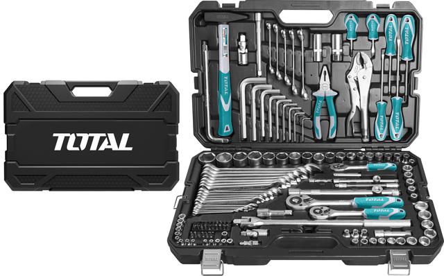 TOTAL COMBINATION TOOLS SET 142pcs