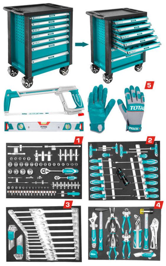 162 PCS TOOL CHEST SET