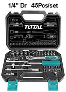 45PCS 1/4" Socket set